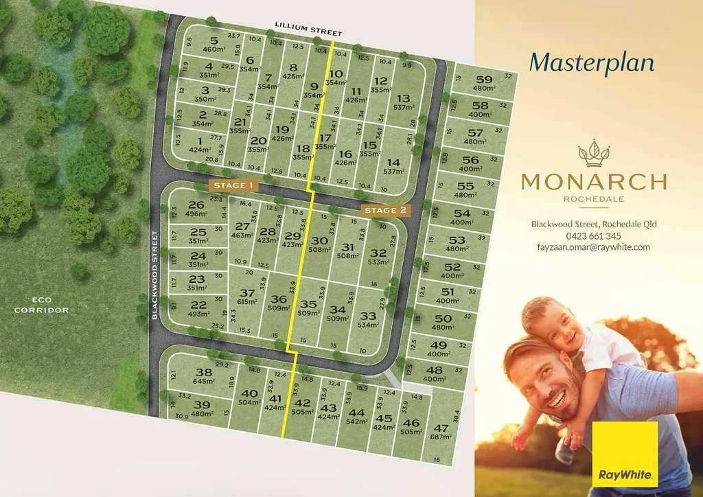 Rochedale 9 VACANT LAND LOTS MONARCH ESTATE ROCHEDALE