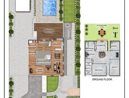 સરનામું રાખવામાં આવ્યું, West End, QLD 4810, 3 રૂમ, 2 બાથરૂમ, House