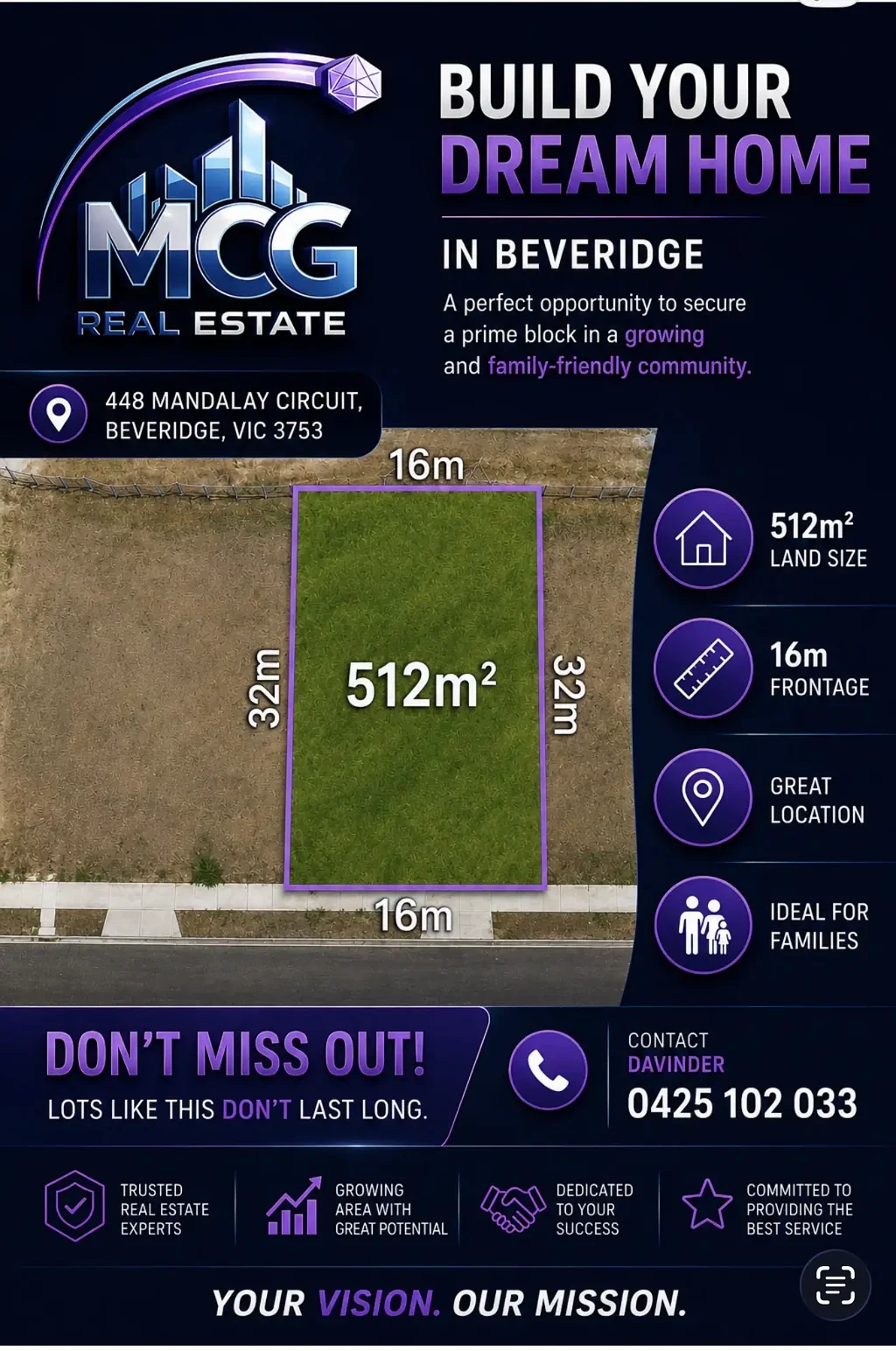 Beveridge Land for sale in Beveridge