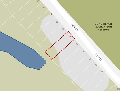 90 Beach Road, Long Beach, Dunedin, 3房, 0浴