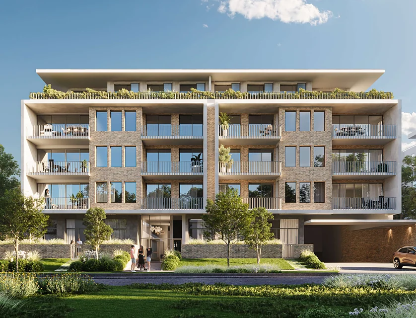 44-48 Rodley Avenue, Penrith, Outer Western Sydney, 2 rūma, 2 rūma horoi, Apartment