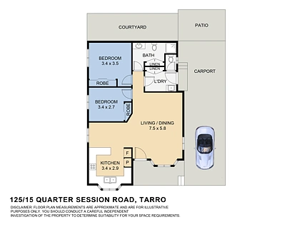 125/15 Quarter Sessions Road, Tarro, Newcastle, 2 chambres, 1 salles de bain, House