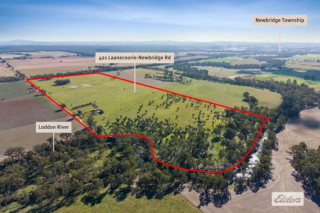 Newbridge 1 Bedroom Spectacular Loddon River Frontage, 46.21Hectares / 114 Acres