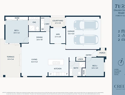71/25 Owen Creek Road, Forest Glen, Sunshine Coast, 3 રૂમ, 2 બાથરૂમ, Lifestyle Property