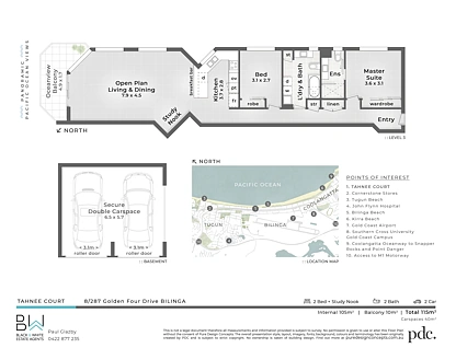 8/287 Golden Four Drive, Bilinga, Gold Coast, 2 રૂમ, 2 બાથરૂમ, Apartment