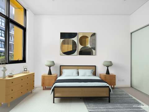 Ryde 1 Bedroom Premium abode plus study and garden outlook
