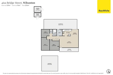 Plano ng Bahay - 461A Bridge Street, Wilsonton, QLD 4350