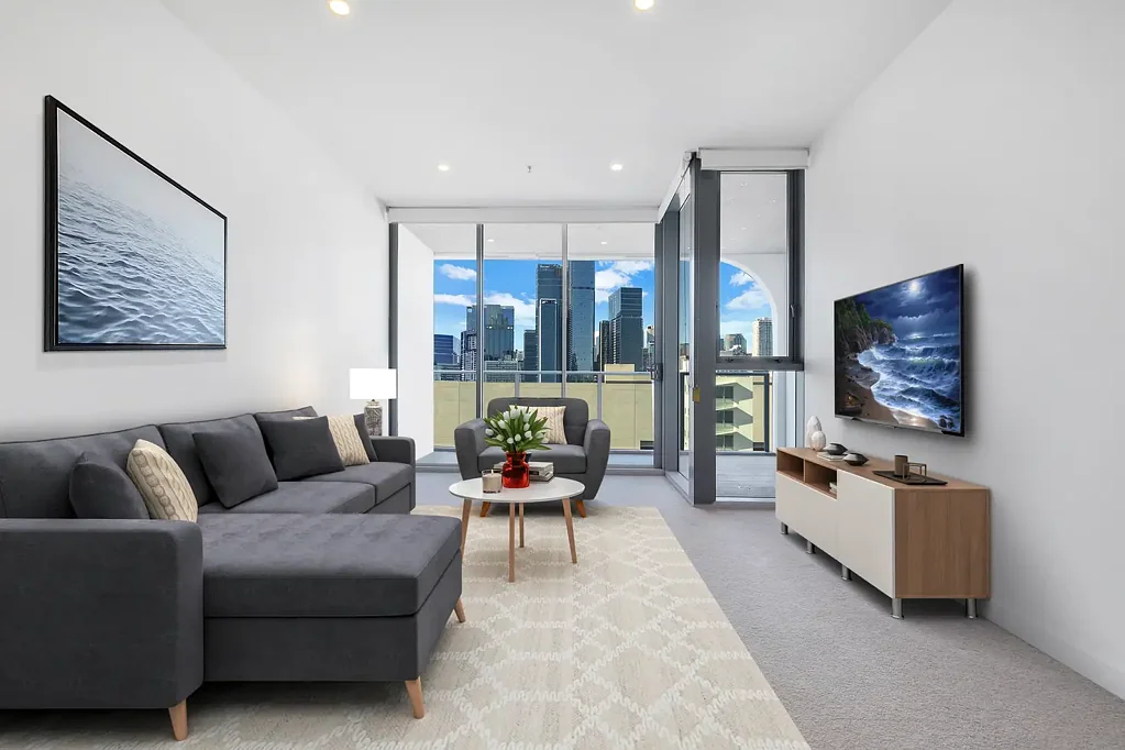 South Brisbane 1chambre Stylish Urban Living with Stunning City Views - Welcome to ArtHouse Apartments!