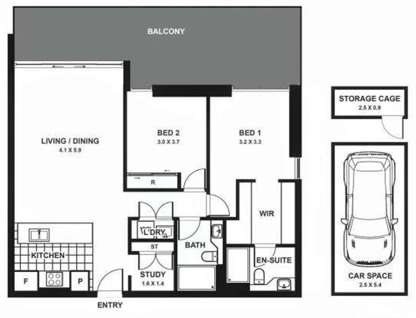 252/1D Burroway Road, Wentworth Point, NSW 2127, 2 Bedrooms, 2 Bathrooms, Apartment
