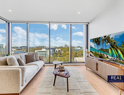 1307C/80 Waterloo Road (entry via Byfield St), Macquarie Park, Upper North Shore, 2 कमरे, 2 बाथरूम, Apartment