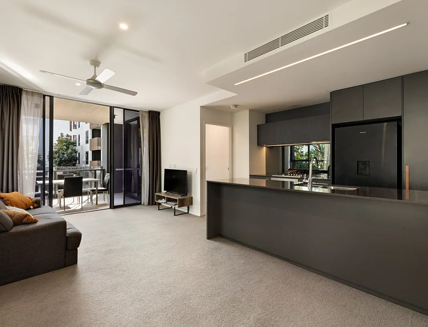 401/17 Gibbon Street, Woolloongabba, Brisbane - Southern Region, 2 ห้องนอน, 2 ห้องน้ำ, Apartment