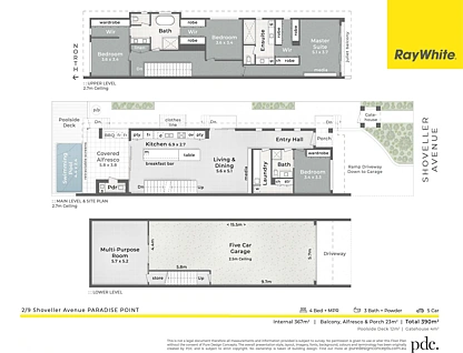 2/9 Shoveller Avenue, Paradise Point, Gold Coast, 4 chambres, 3 salles de bain, Apartment