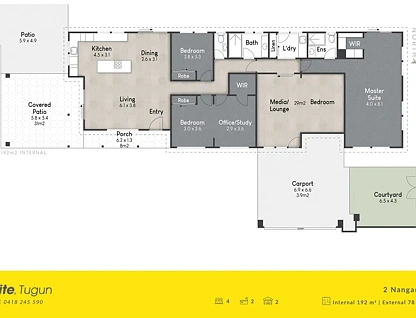 2 Nangana Street, Tugun, QLD 4224, 4房, 2浴, House