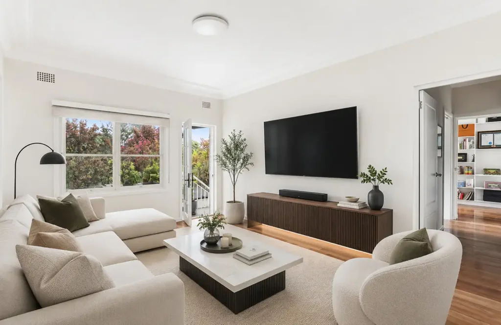 Spacious Two-Bedroom Plus Study in the Heart of Vaucluse Village