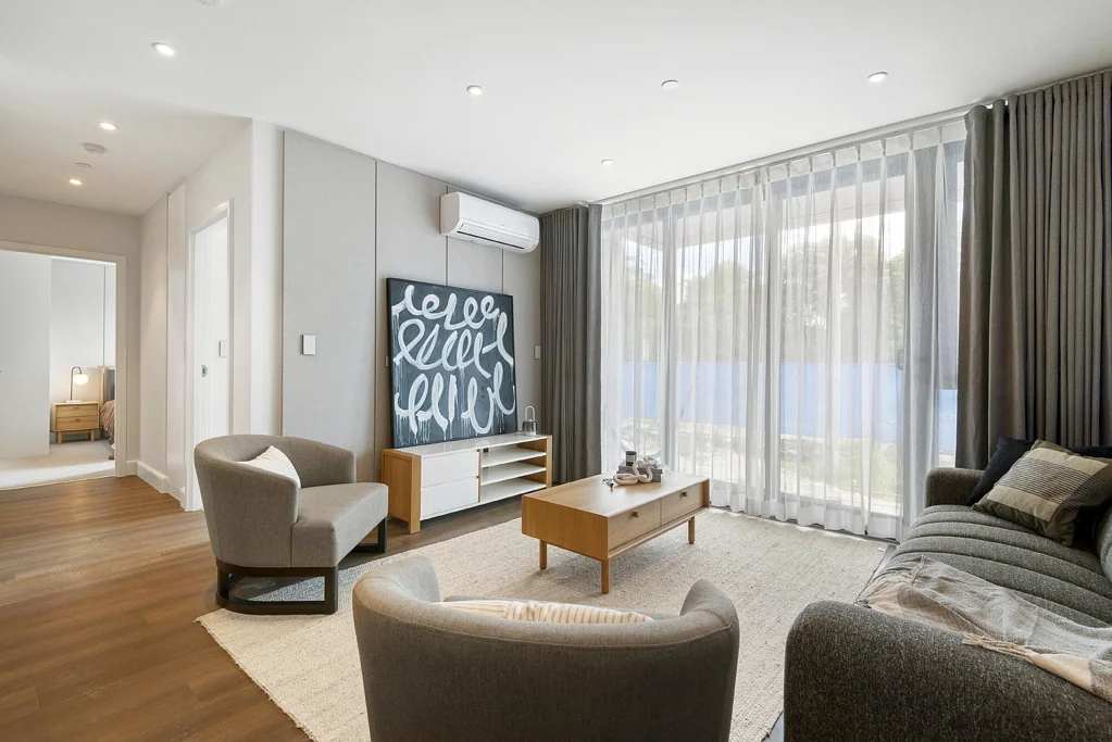 Northcote 2ห้องนอน Two-bedroom apartments in a connected location