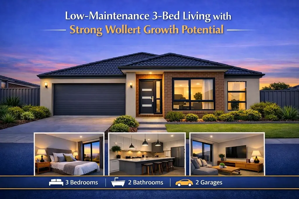 Wollert 3Zimmer Low‑Maintenance 3-Bed Living with Strong Wollert Growth Potential