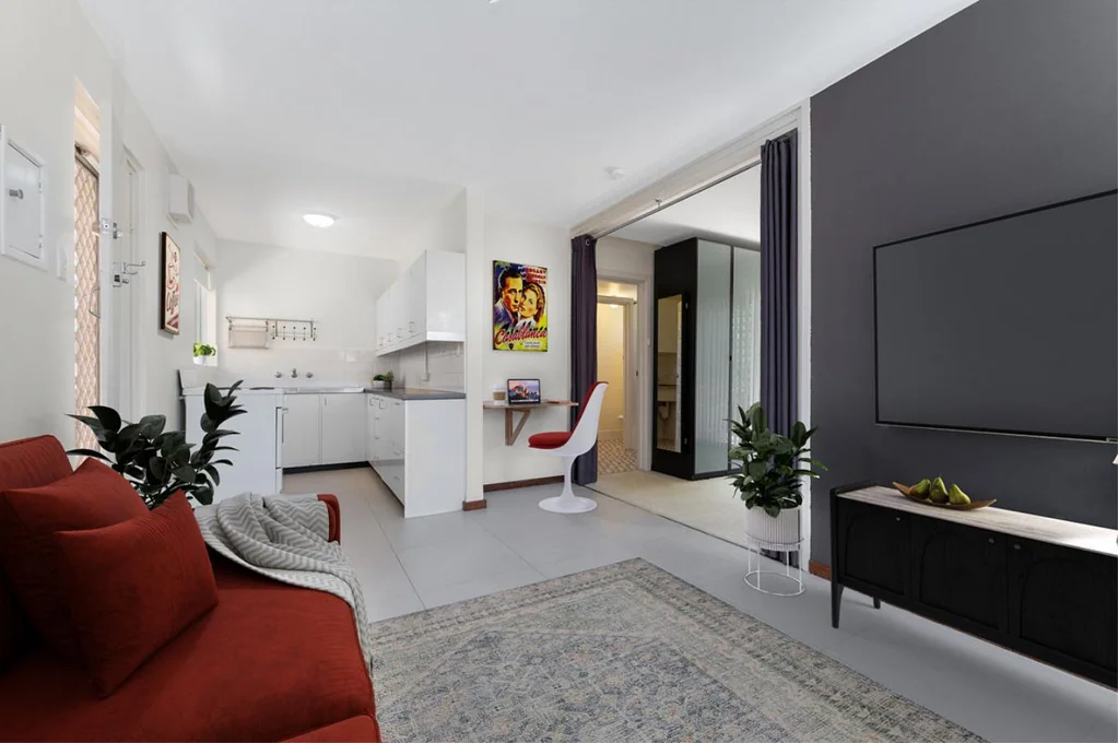 Inglewood 1ห้องนอน Ground Floor End Apartment