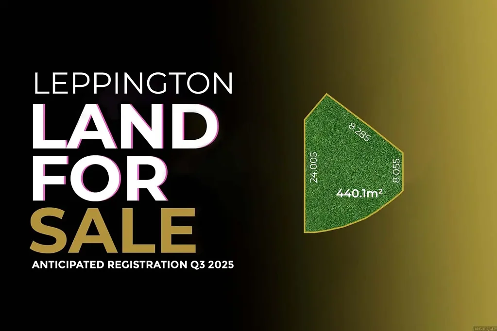 Leppington Land For Sale - Anticipated registration Q3 2025