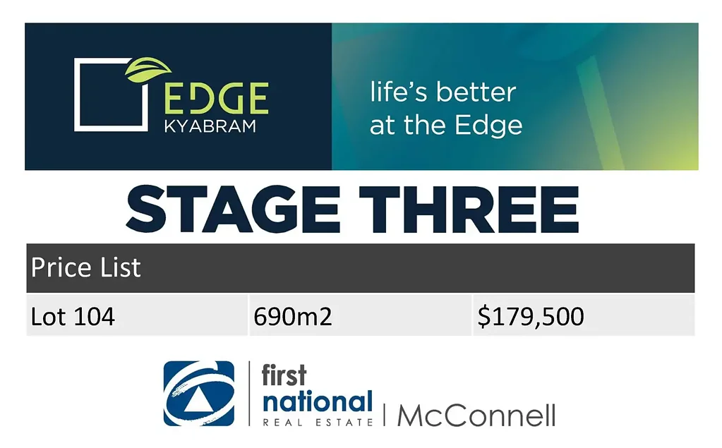 Kyabram Stage 3 – Selling Now