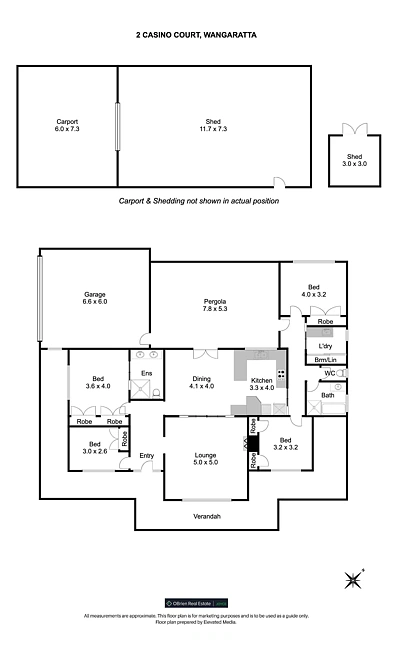 2 Casino Court, Wangaratta, VIC 3677, 4 chambres, 3 salles de bain, House
