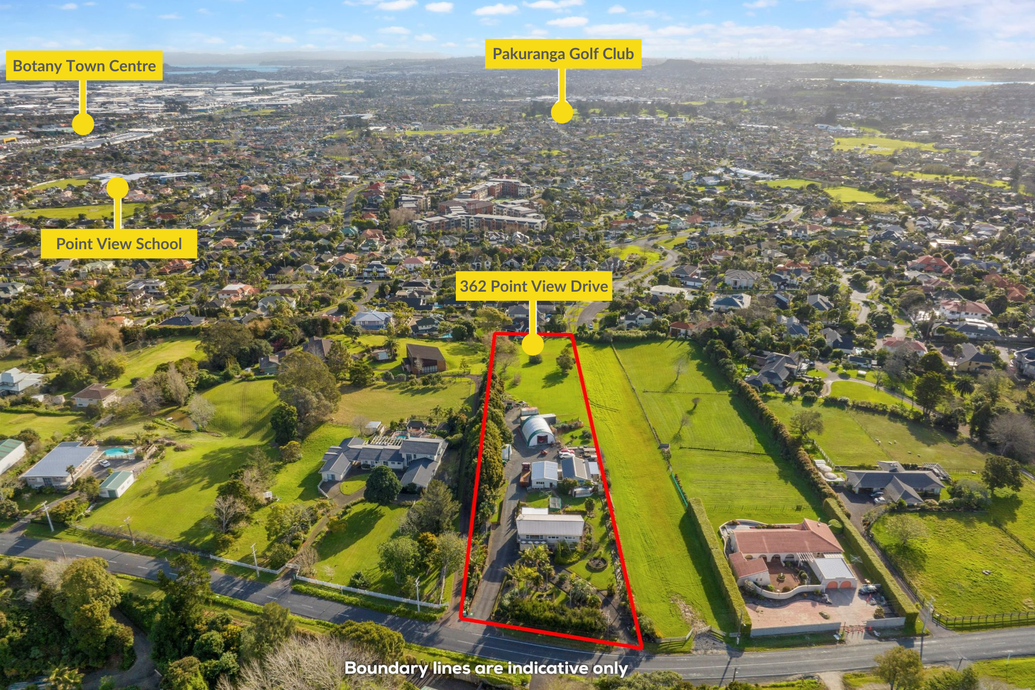 362 Point View Drive, Shamrock Park, Auckland - Manukau, 5 Bedrooms, 0 Bathrooms, House