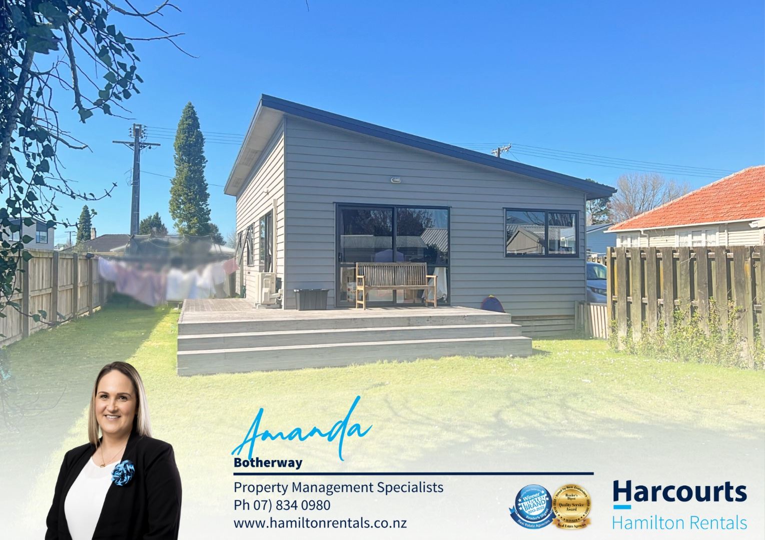 66a Rimu Street, Maeroa, Hamilton, 2 રૂમ, 1 બાથરૂમ, House