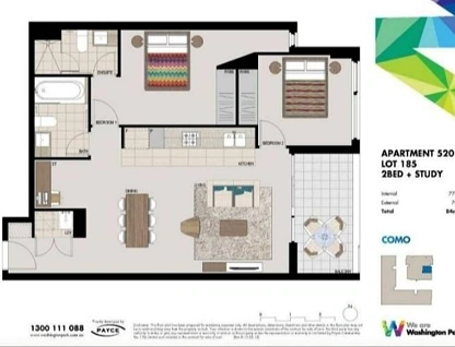 7 Washington Avenue, Riverwood, South Western Suburbs, 2 ਕਮਰੇ, 2 ਬਾਥਰੂਮ, Apartment