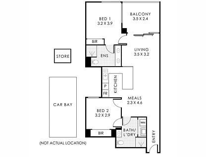 22/287 Vincent Street, Leederville, Perth CBD, 2 habitaciones, 2 baños, Apartment