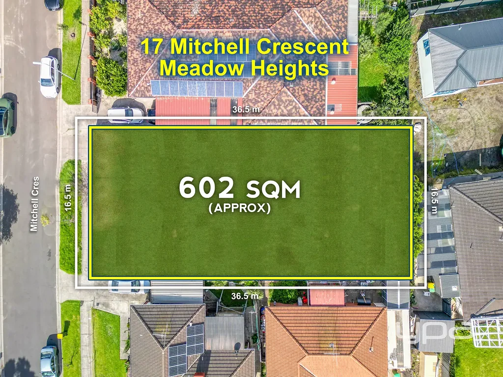 Meadow Heights Rare 602m² Land Opportunity in the Heart of Meadow Heights