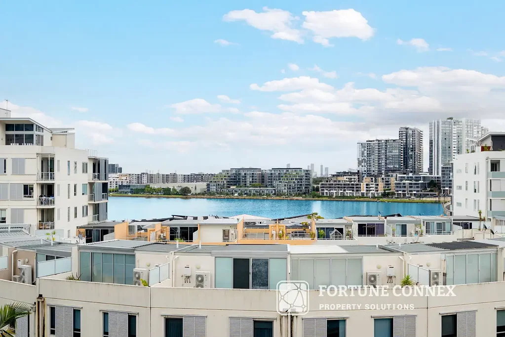 Rhodes 2 Bedroom affordable water view, split level 2 bedrooms plus study apartment in central of Rhodes