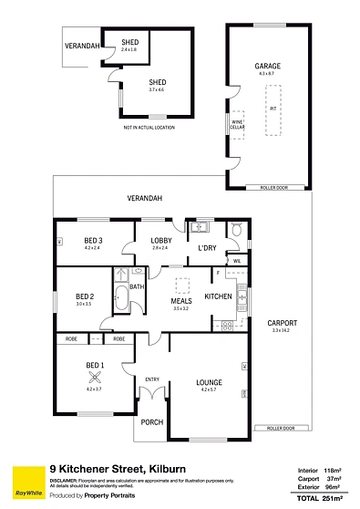 9 Kitchener Street, Kilburn, SA 5084, 3 rūma, 1 rūma horoi, House