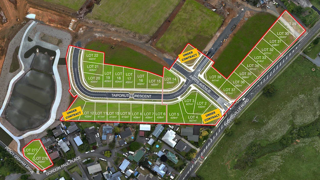Tuakau SECTIONS FROM $320,000 + GST (if any)