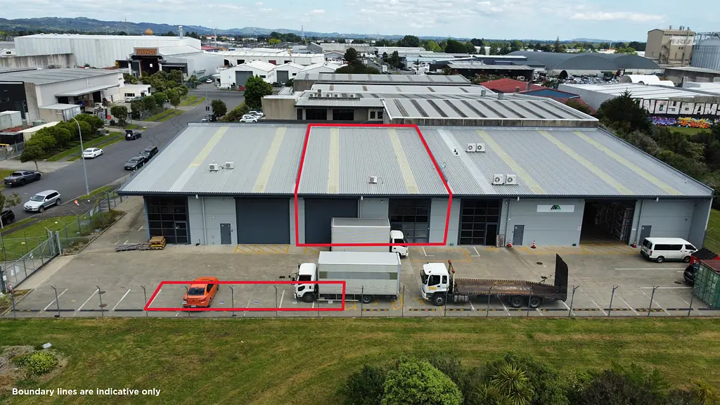 Takanini 306sqm modern warehouse unit in Takanini