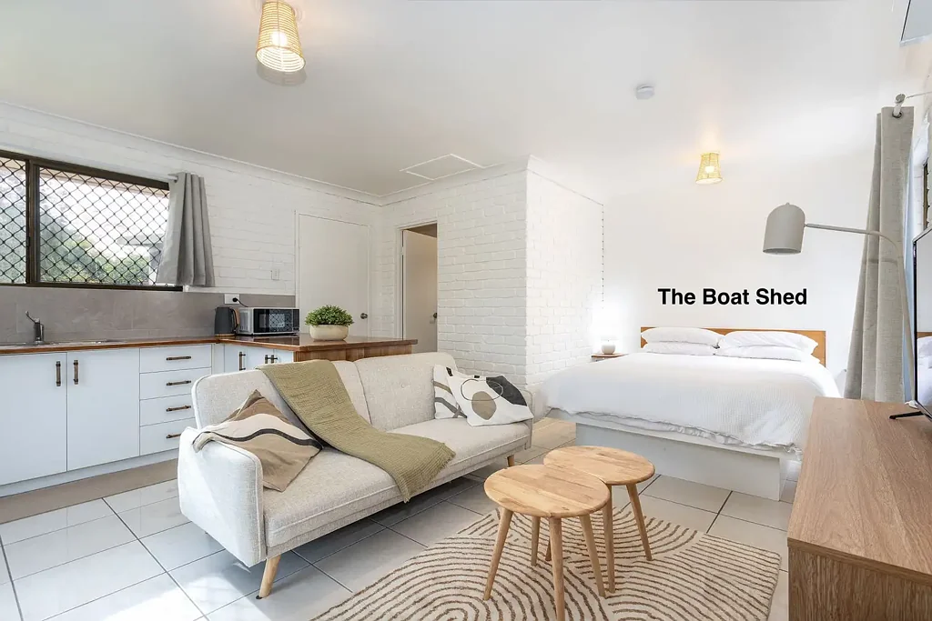 Iluka 2 Bedroom Coastal Renovated Duplex with "Boat Shed" - Live, Earn, Relax, Invest