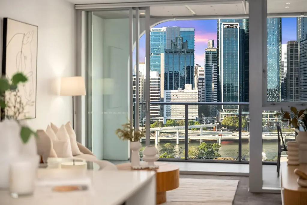 South Brisbane 1Zimmer North-East Facing Apartment with River and City Views, Located in Prime South Brisbane