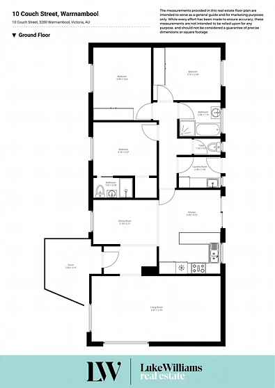 户型图 - 10 Couch Street, Warrnambool, VIC 3280