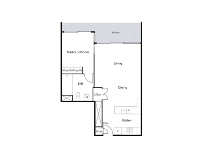 60/43 Constitution Avenue, Reid, ACT 2612, 1 Kuwarto, 1 Banyo, Apartment