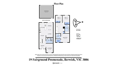 19 Fairground Promenade, Berwick, VIC 3806, 3 Schlafzimmer, 2 Badezimmer, House