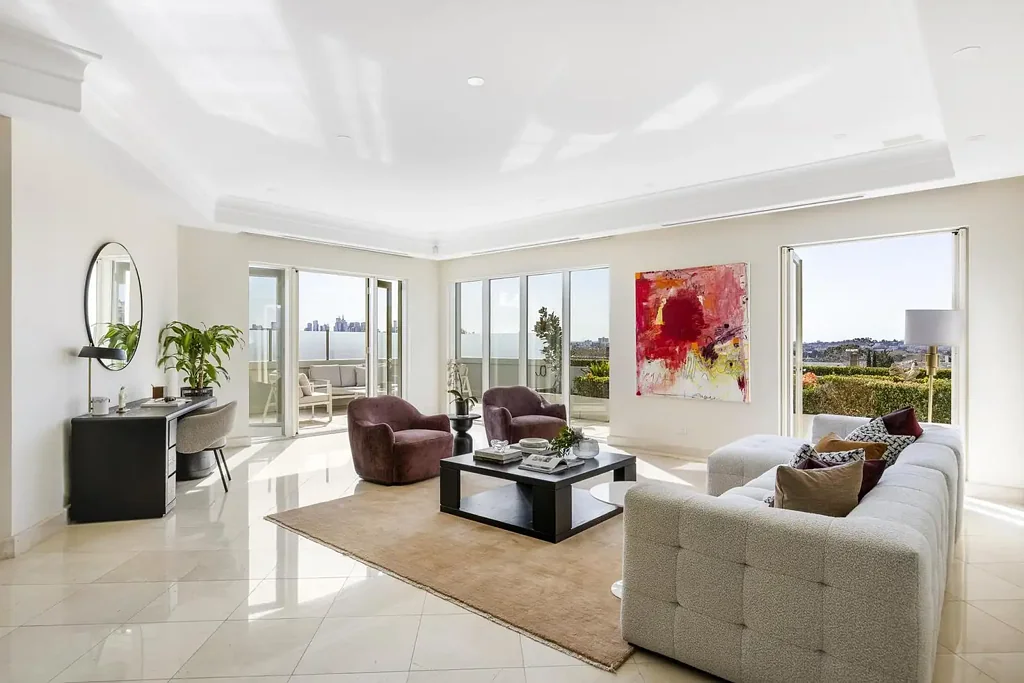 Toorak 3બેડરૂમ Penthouse Prestige With Panoramic Toorak Outlooks