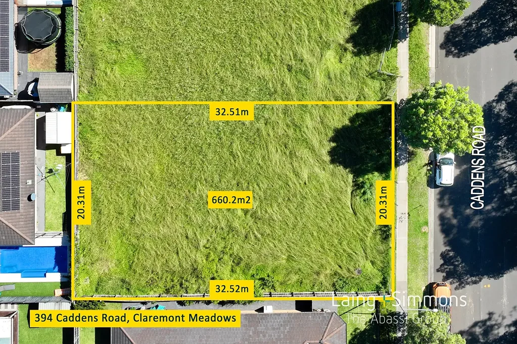 Claremont Meadows Prime 660sqm Block with House and Land Package Available!