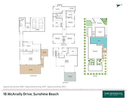 18 McAnally Drive, Sunshine Beach, Sunshine Coast, 4房, 3浴, House