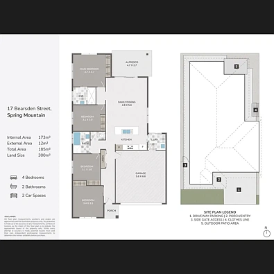 17 Bearsden Street, Spring Mountain, QLD 4300, 4 Bedrooms, 2 Bathrooms, House
