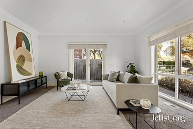 लिविंग रूम - 48A KINGSTON ST, HAMPTON VIC 3188