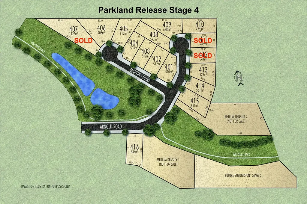 Bacchus Marsh Parkland Release Stage 4 - Titled Allotments Now Selling!