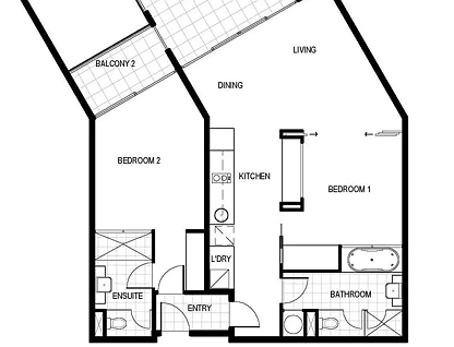 4215-16/1-25 Bells Boulevard, Kingscliff, North Coast, 2 Bedrooms, 2 Bathrooms, Apartment