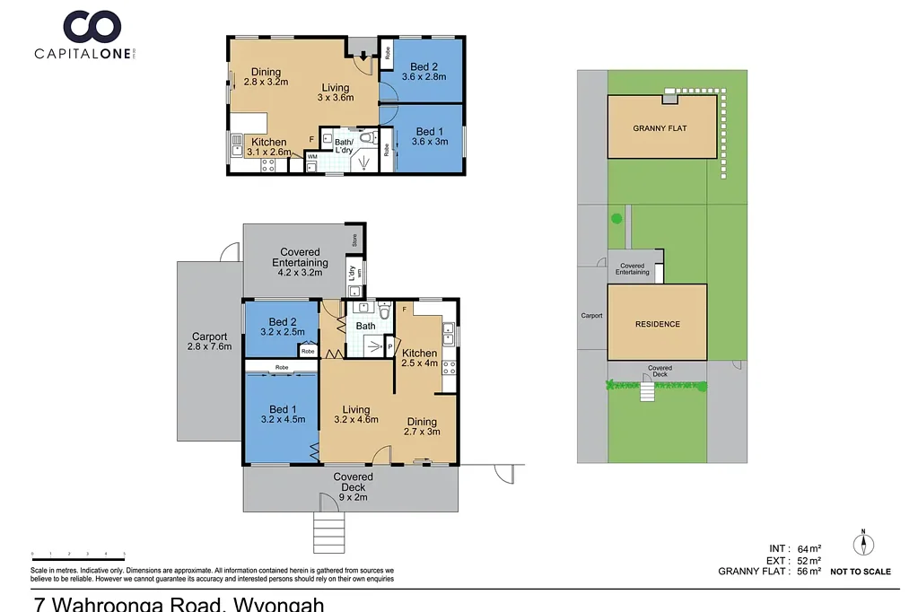 Wyongah 4બેડરૂમ House and granny flat