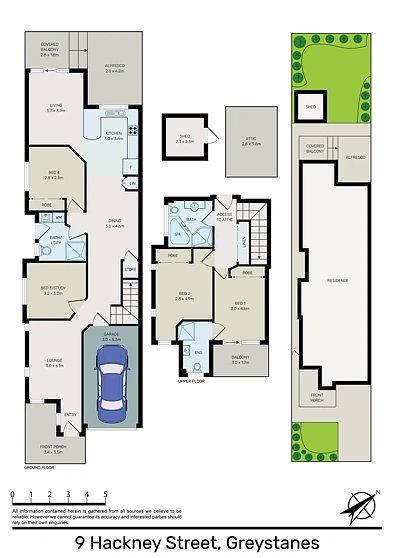 9 Hackney Street, Greystanes, NSW 2145, 4房, 3浴, Apartment