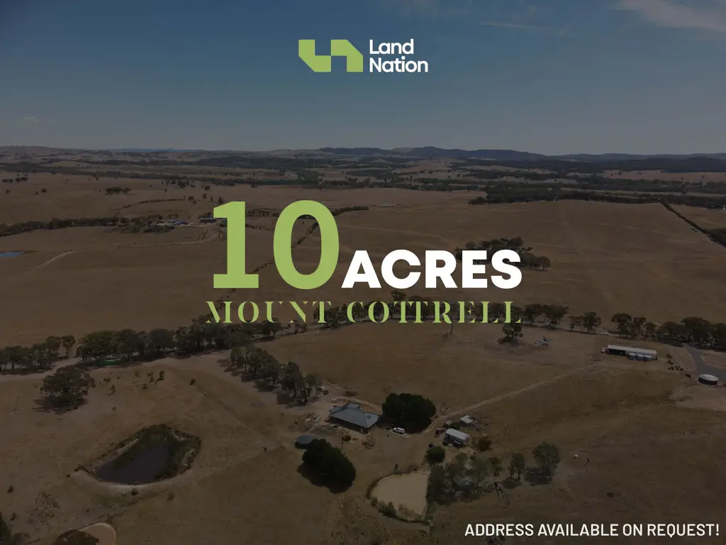 Mount Cottrell Prime 10-Acre Landholding in Mount Cottrell's Growth Corridor!
