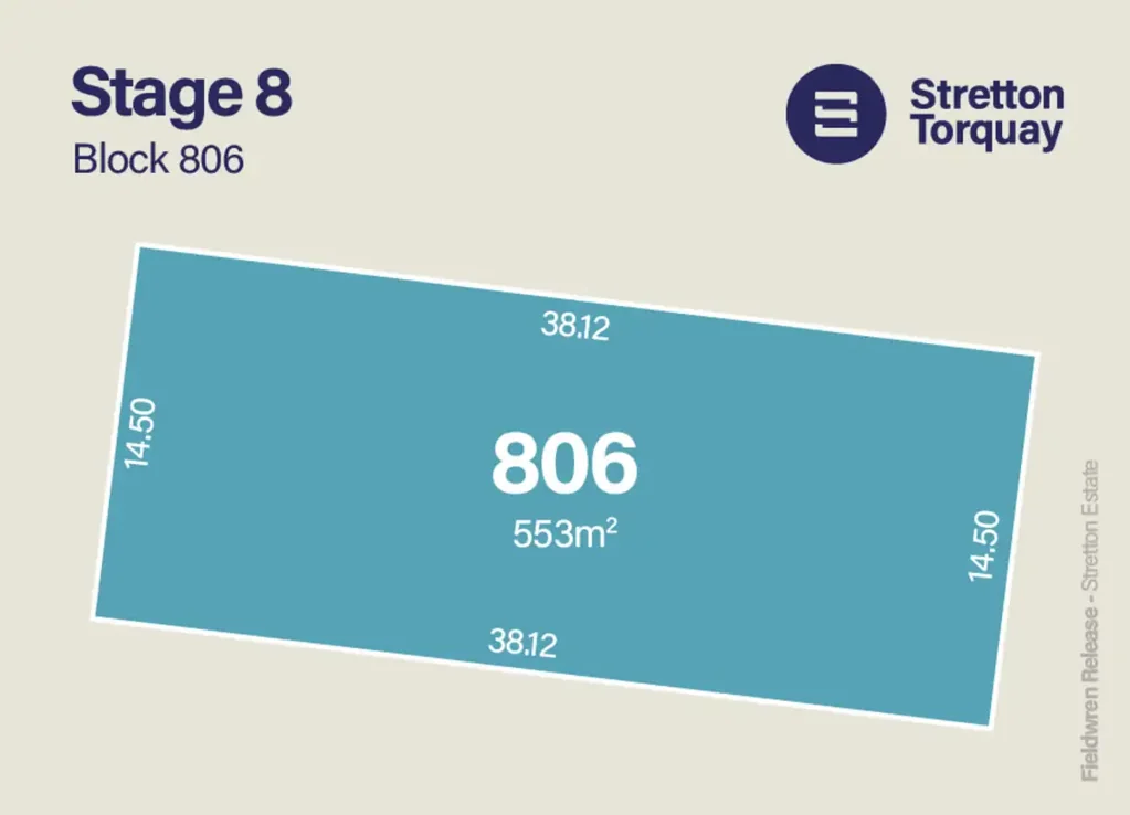 LOT 806 Stretton Estate, Torquay, VIC 3228