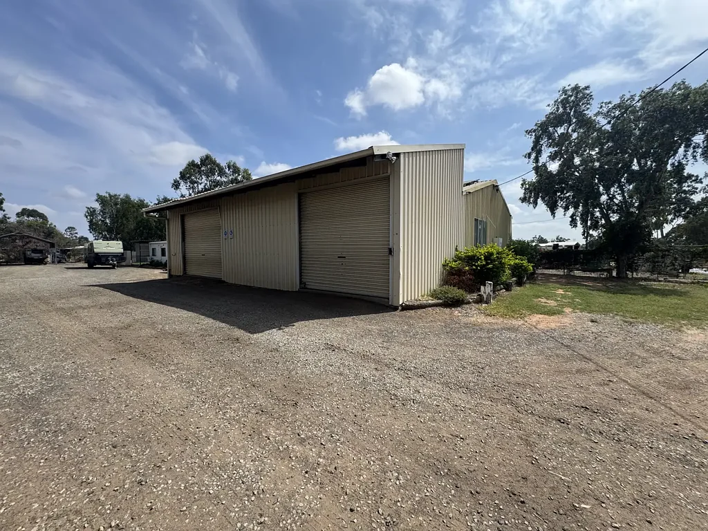 Powered Shed 186sqm available now